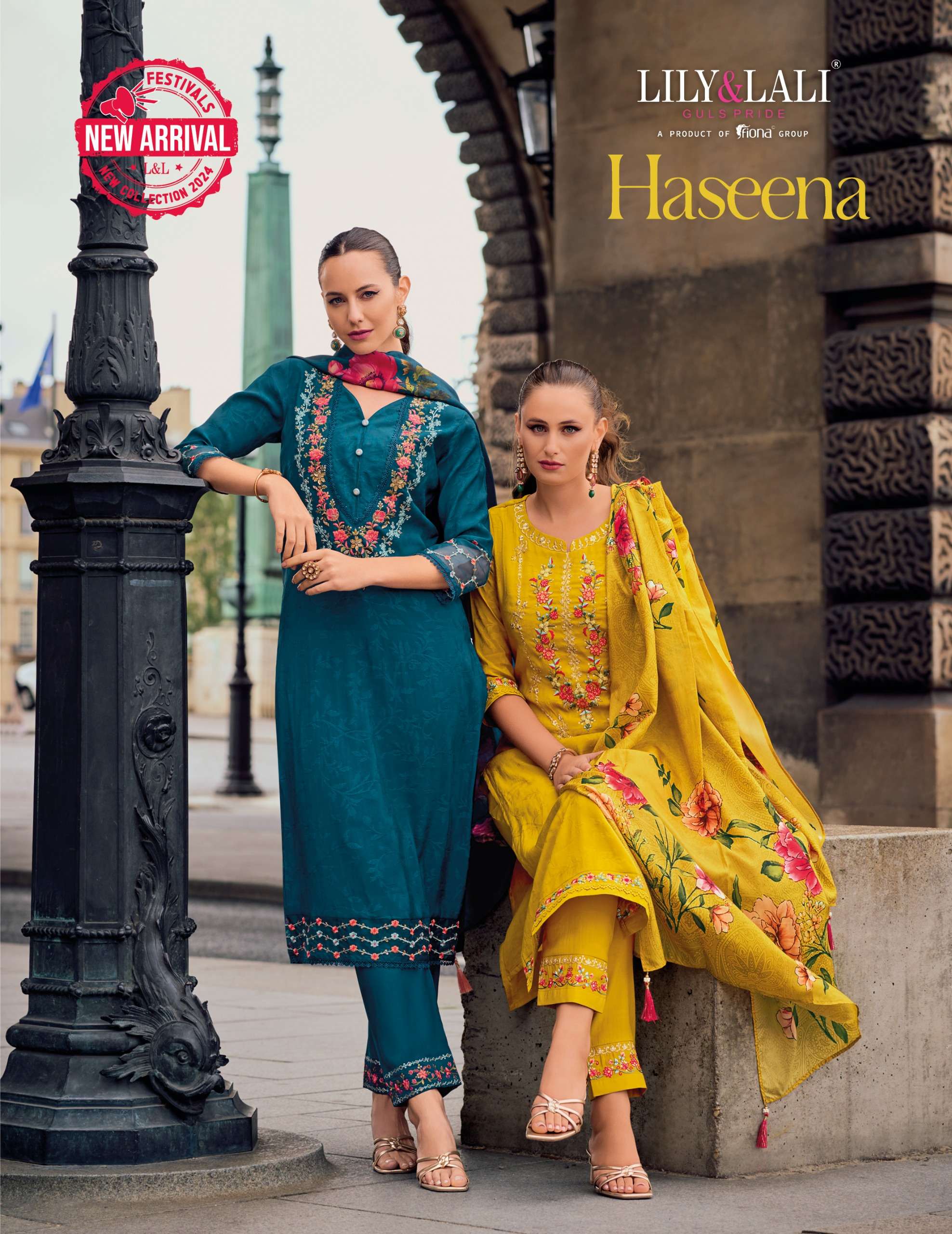 HASEENA SERIES 21701 TO 21706 BY LILY & LALI FESTIVAL COLLECTION 