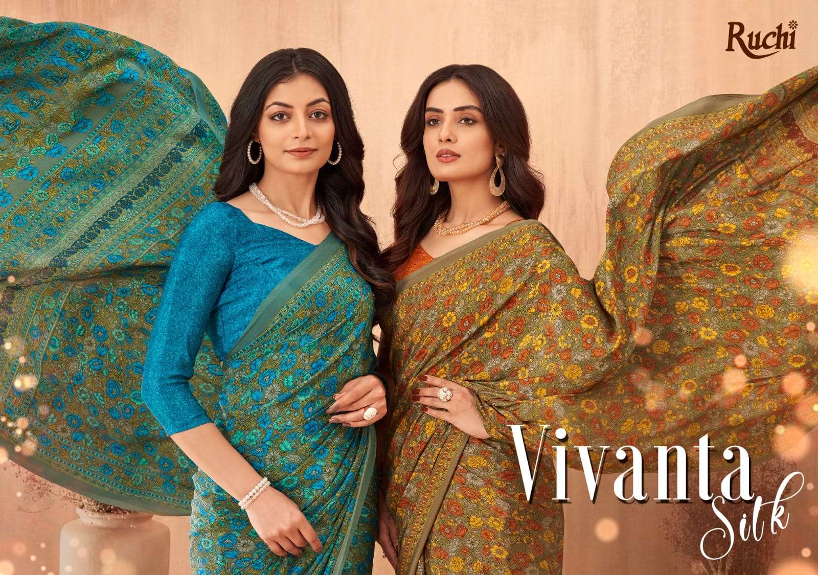  VIVANTA SILK 34 SERIES 34101A TO 34103D BY RUCHI SAREE