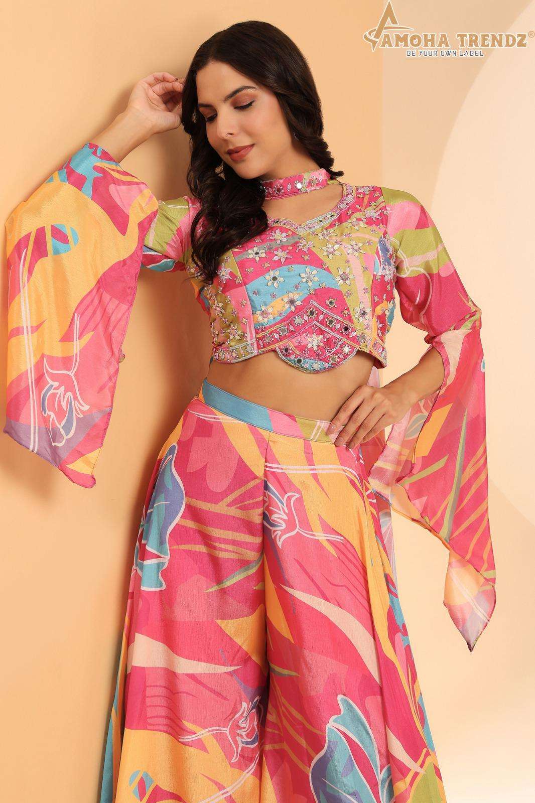 D NO C391 BY AMOHA TRENDZ READYMADE CROP TOP 