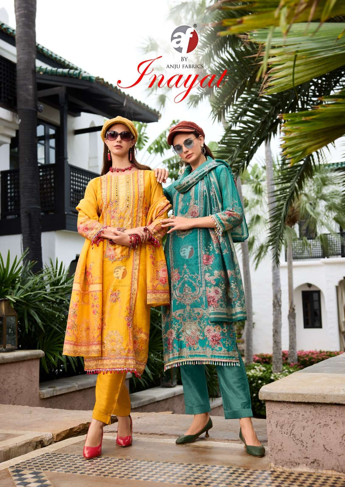 INAYAT SERIES 3901 TO 3906 BY ANJU FABRICS 