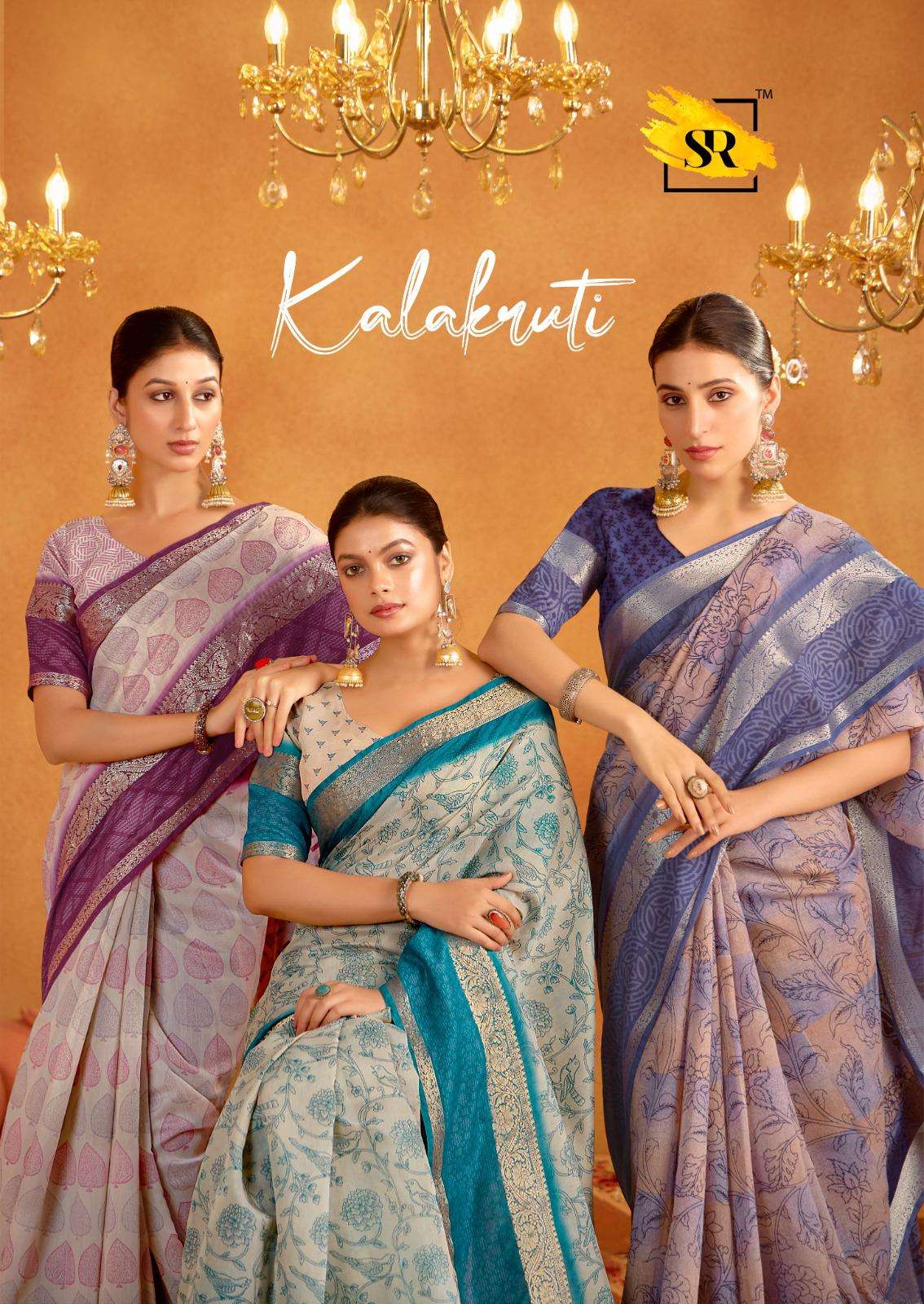 KALAKRUTI SERIES 1001 TO  1010 BY SR FANCY SAREES 