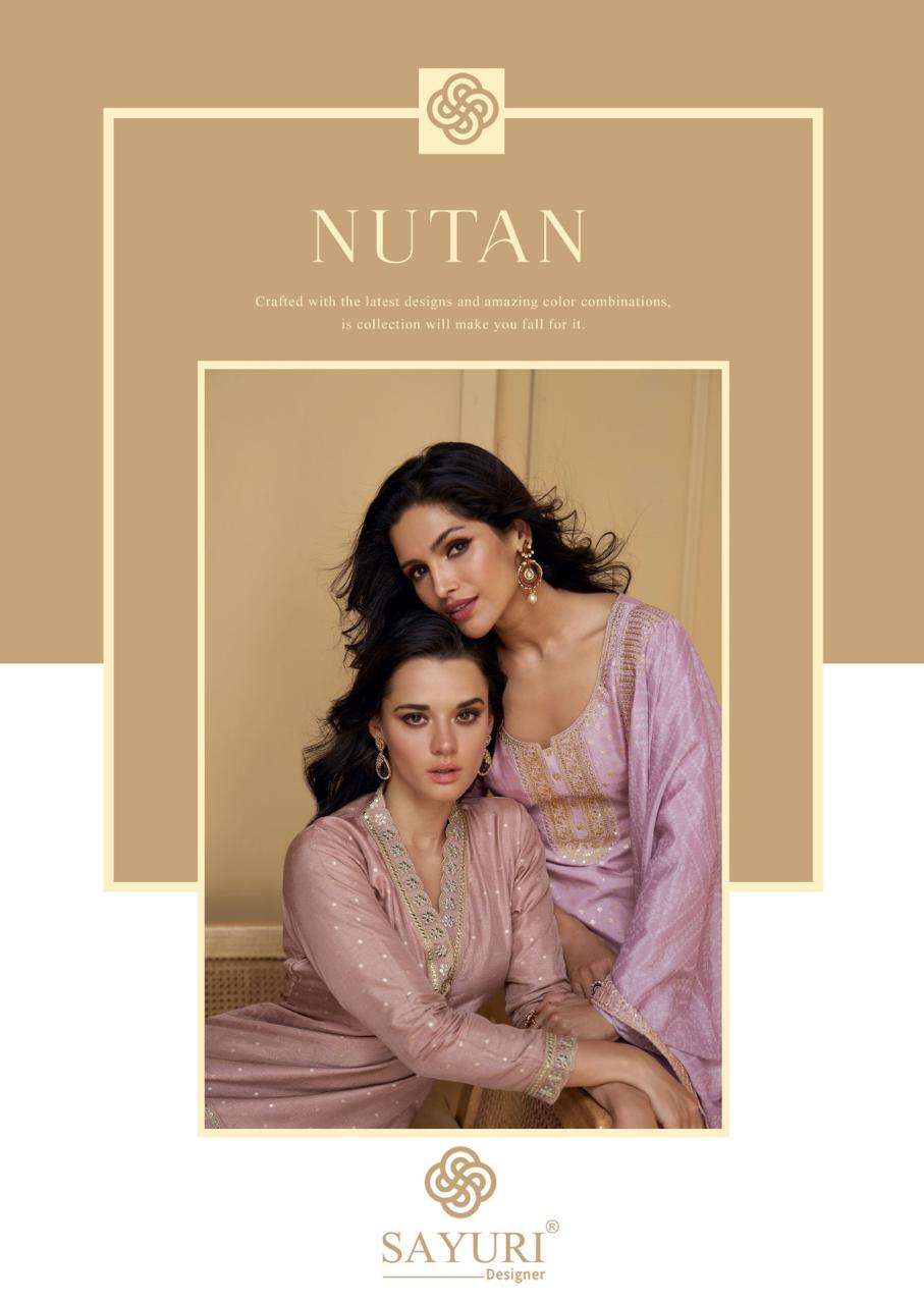 nutan series 5570 to 5573 by Sayuri designer 