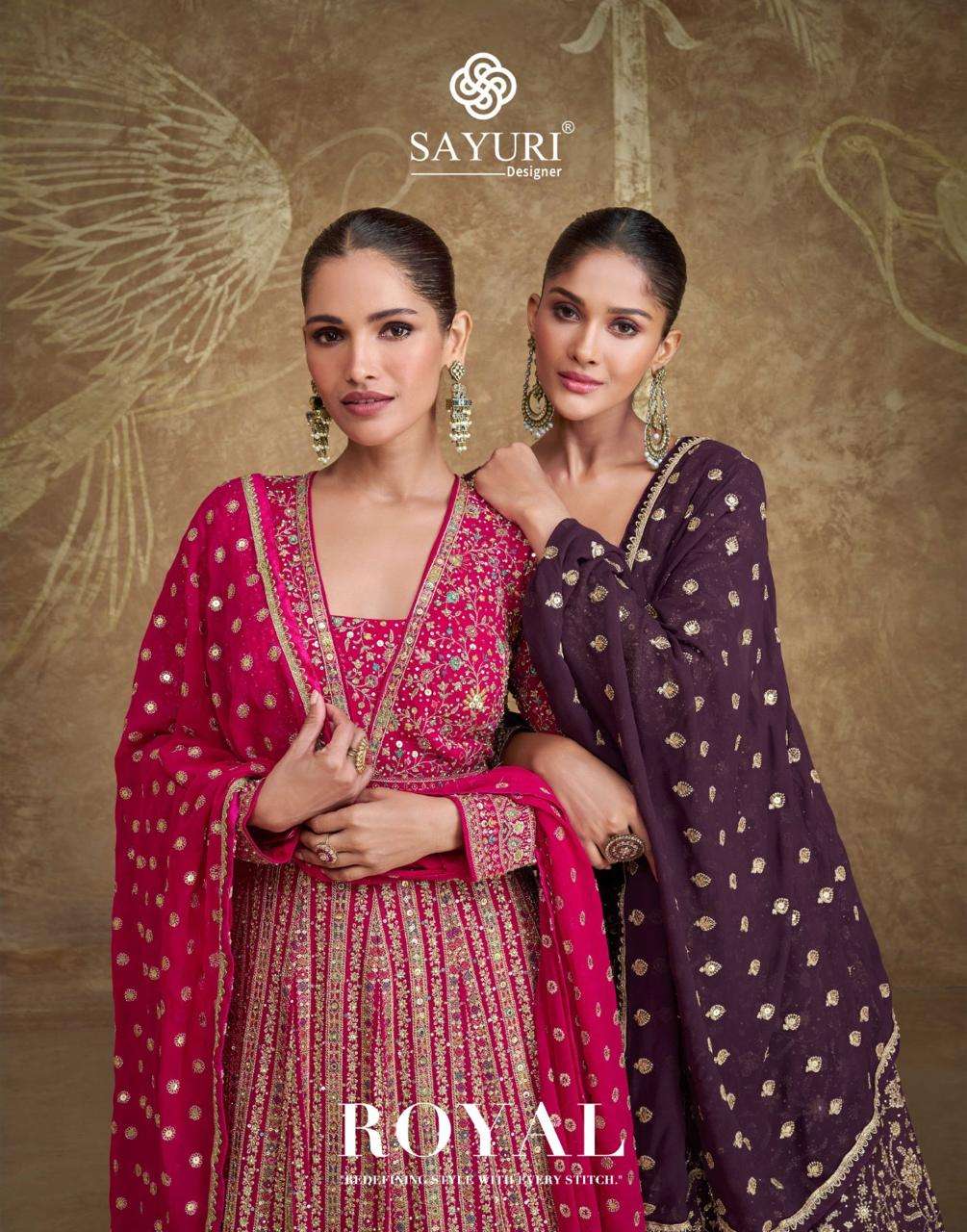 ROYAL SERIES 5650 TO 5652 BY SAYURI DESIGNER 