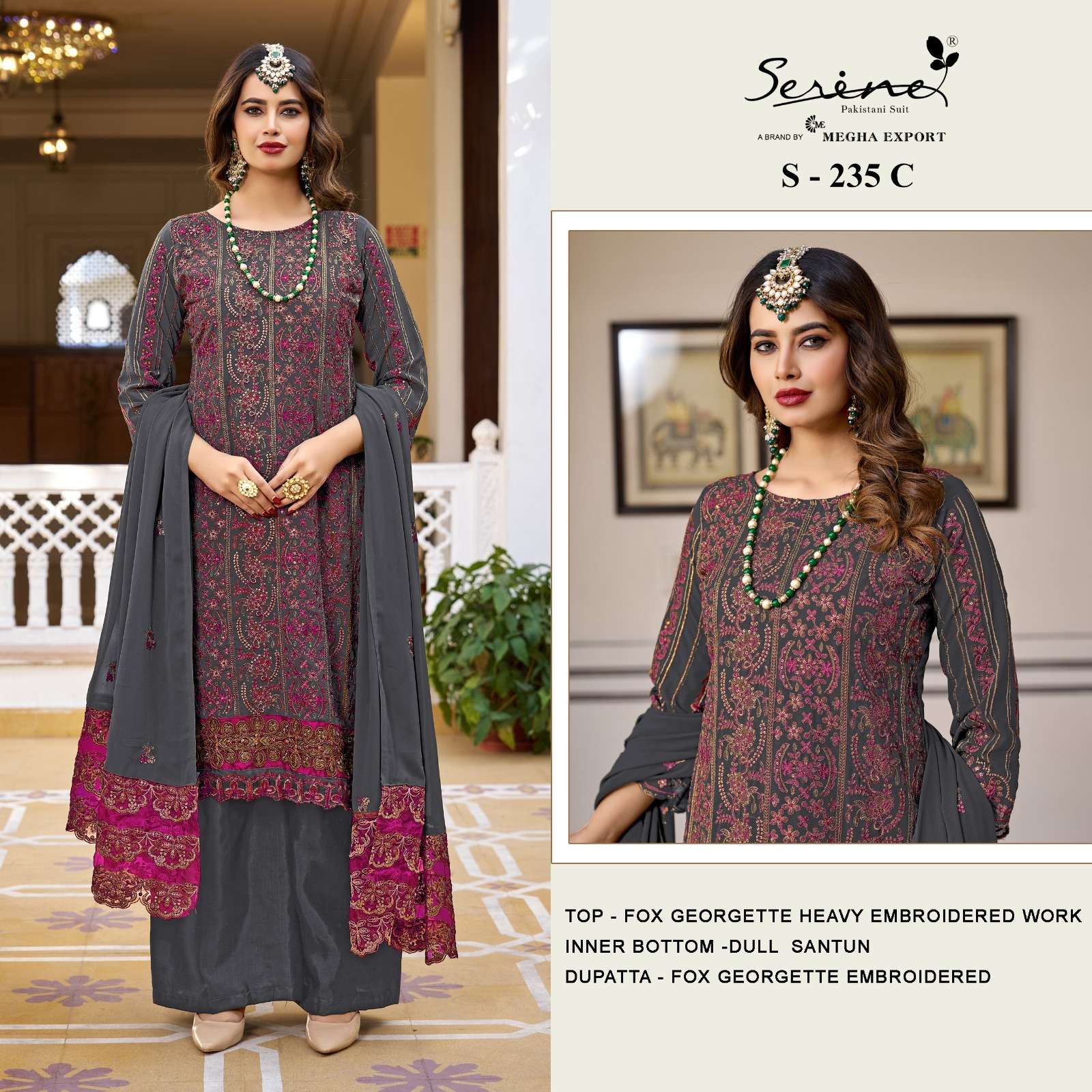 s 235 a to d by serine Pakistani suits 