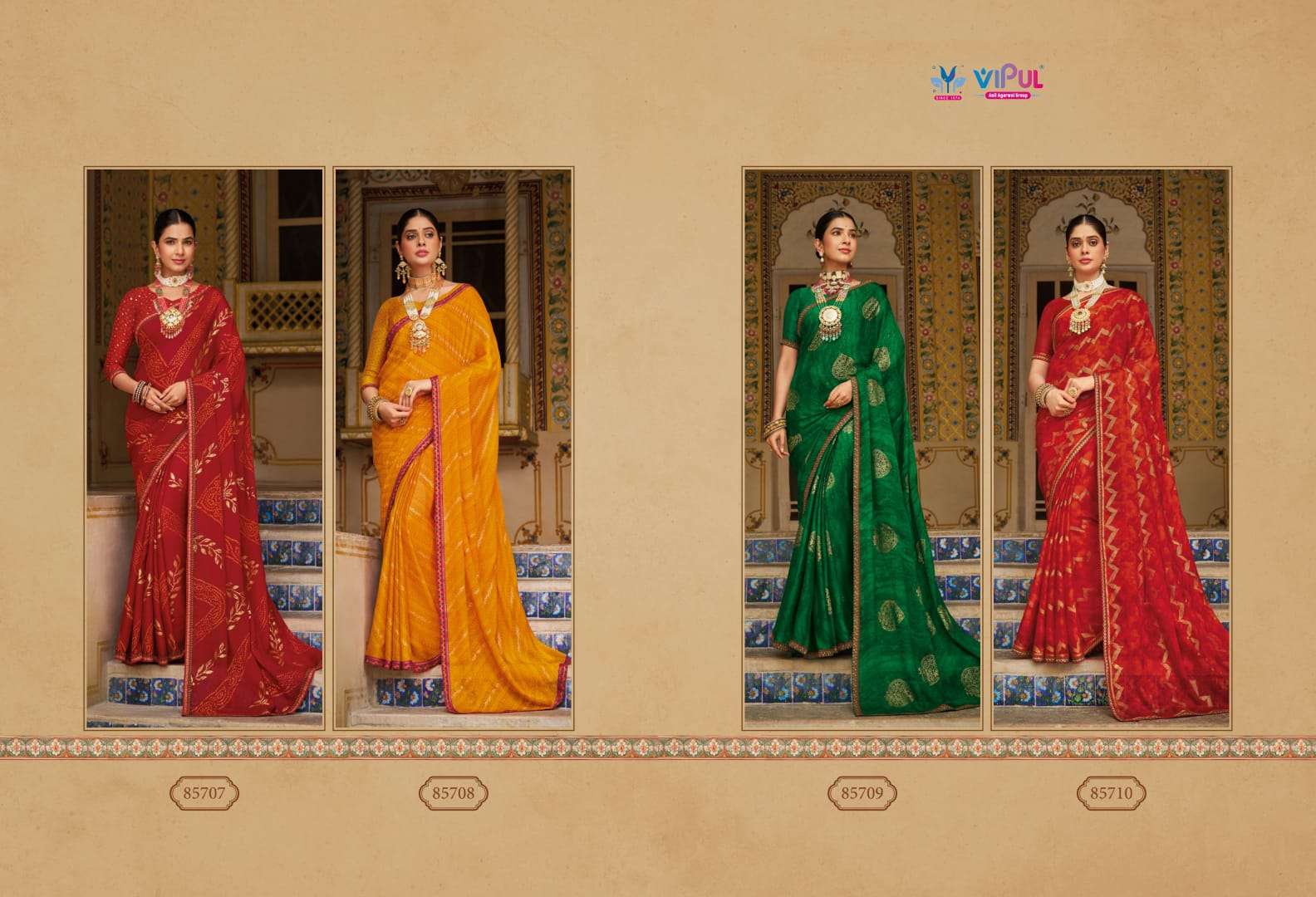 SUGANDHA VOL 3 SERIES 85707 TO 85710 BY VIPUL SAREE