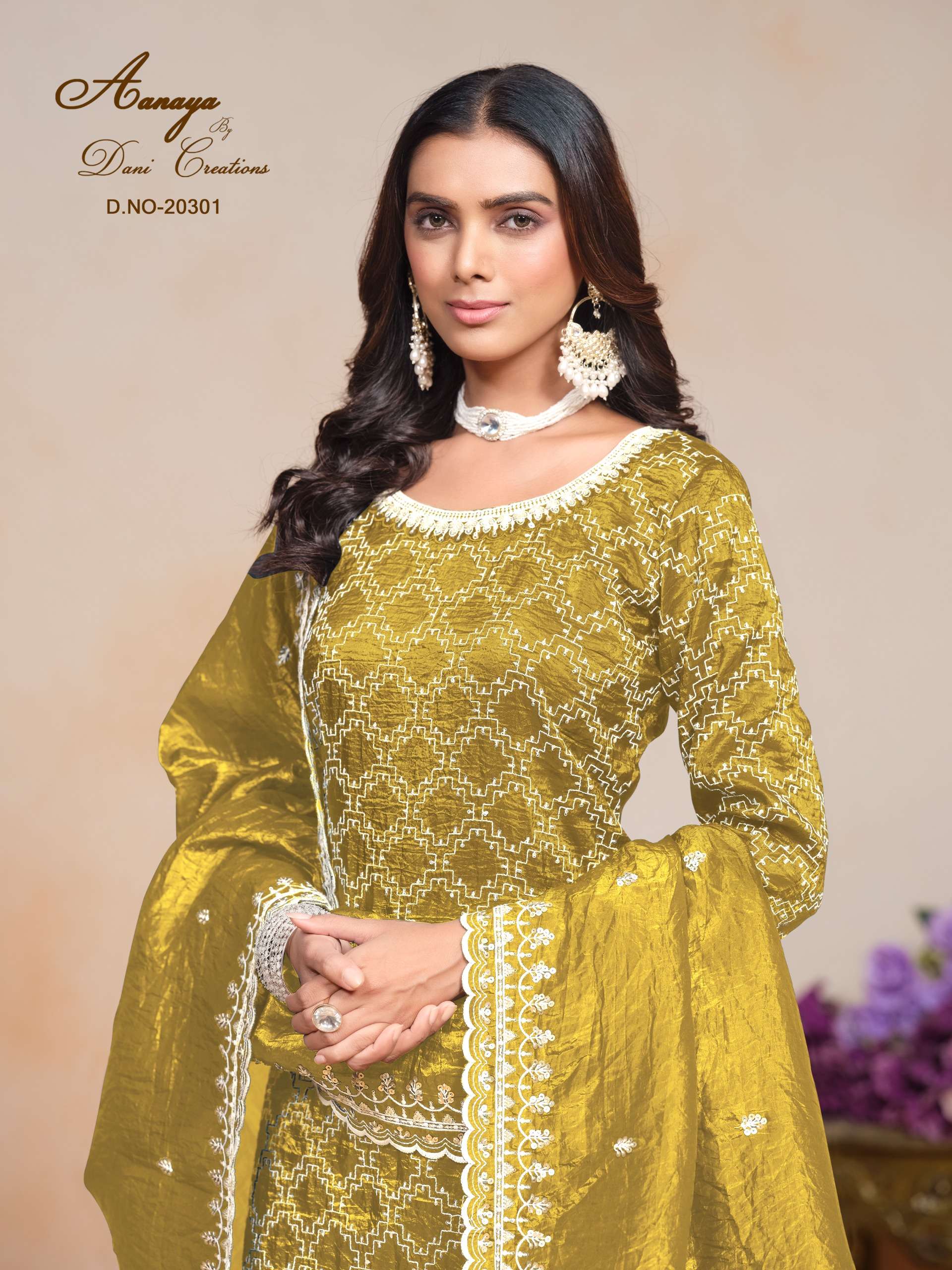 Aanaya vol 203 by Dani creation manufacturer surat