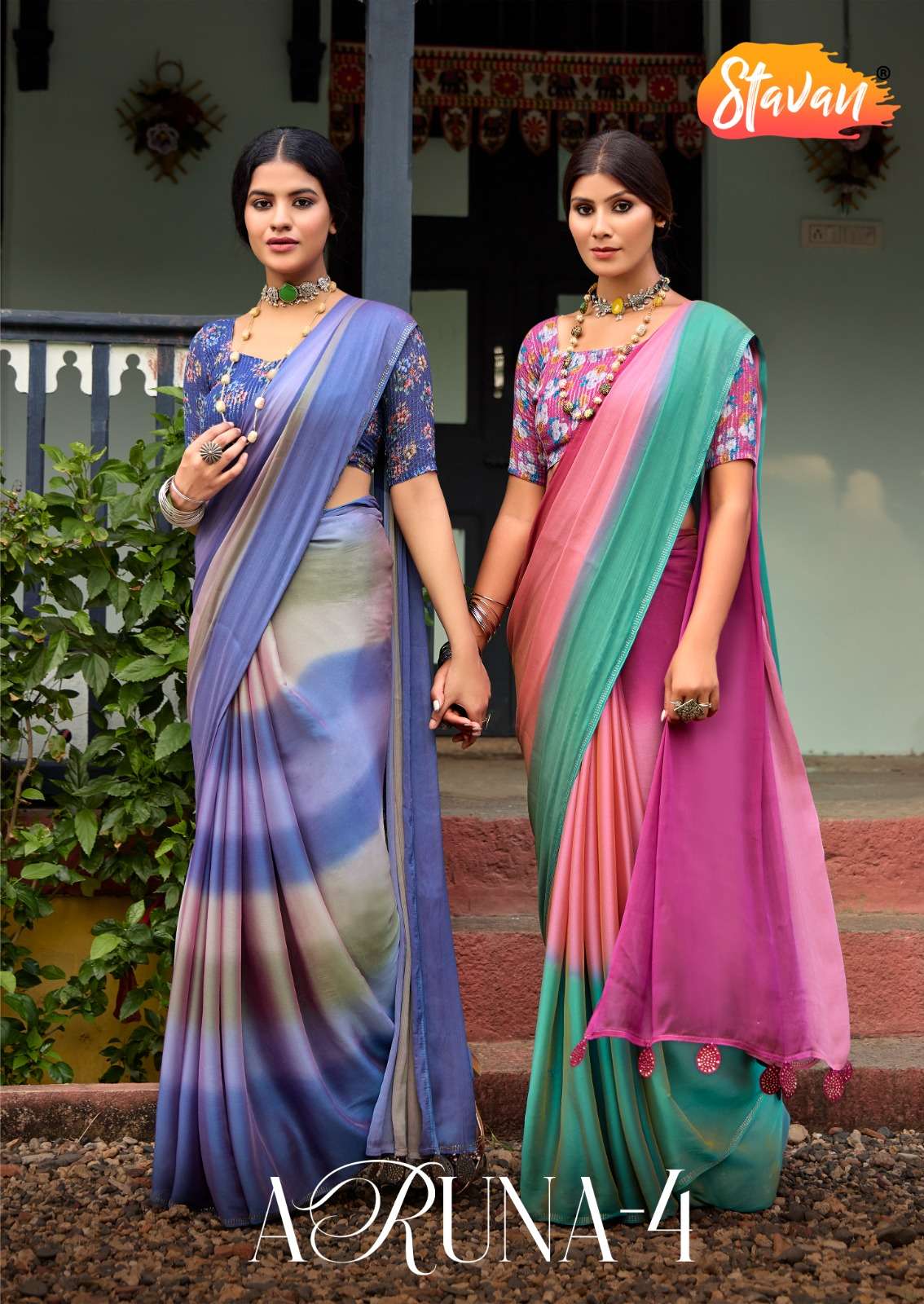 ARUNA VOL 4 BY SR FANCY SAREE COLLECTION 