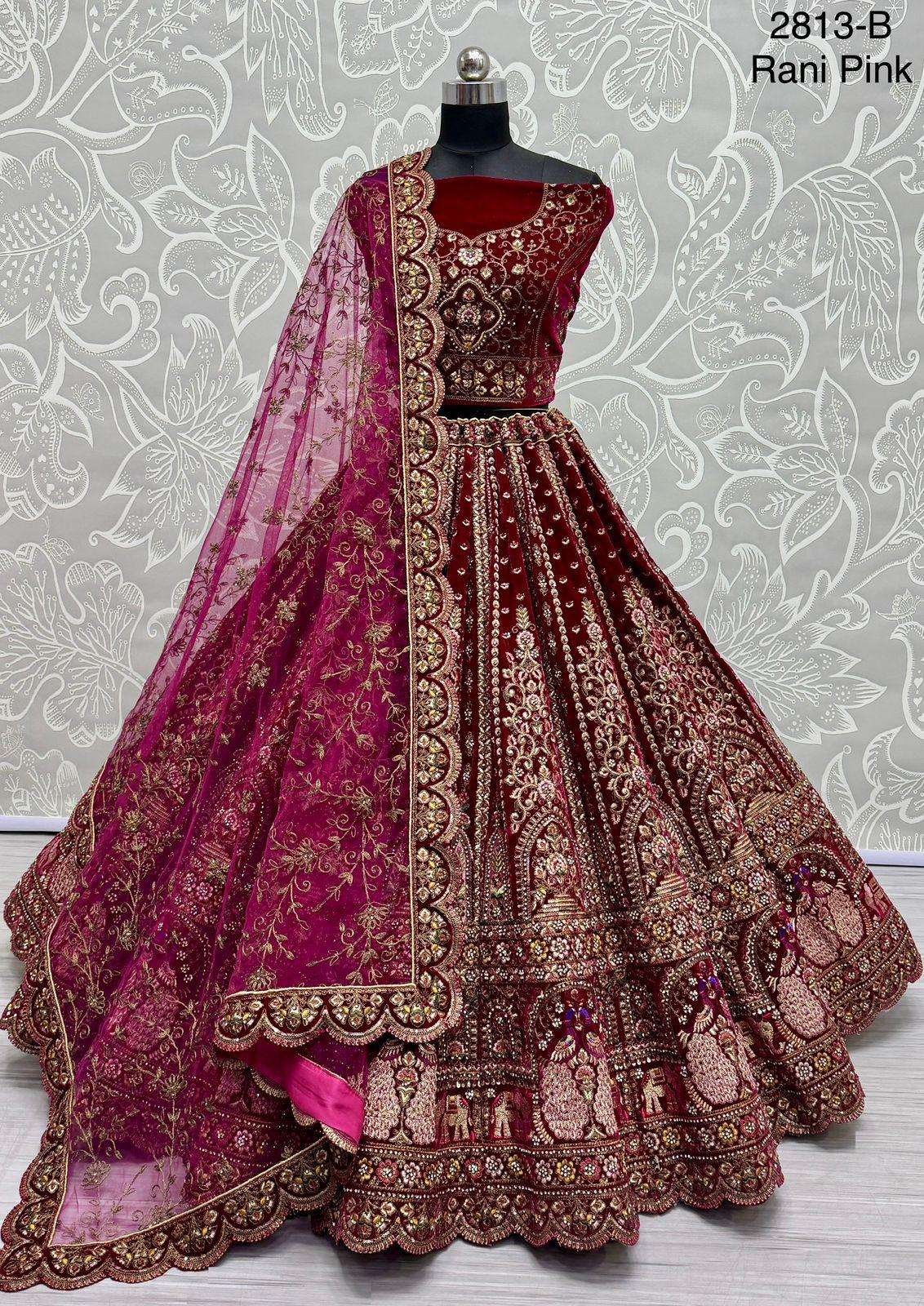 beautiful Bridal  Lehenga  choli Code  2813 collection manufacturer surat