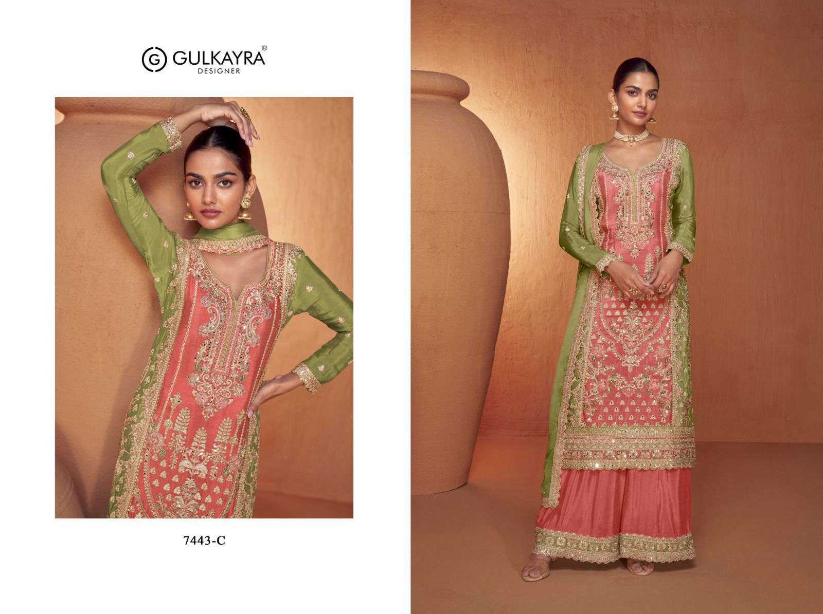 Gulkayra Designer suit collection manufacturer surat 