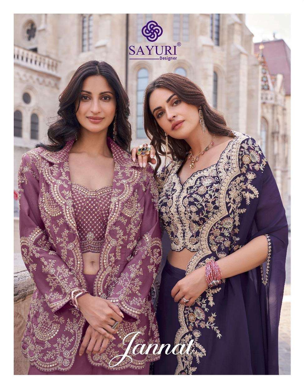 Jannat by  sayuri designer premium silk koti plazo manufactur surat