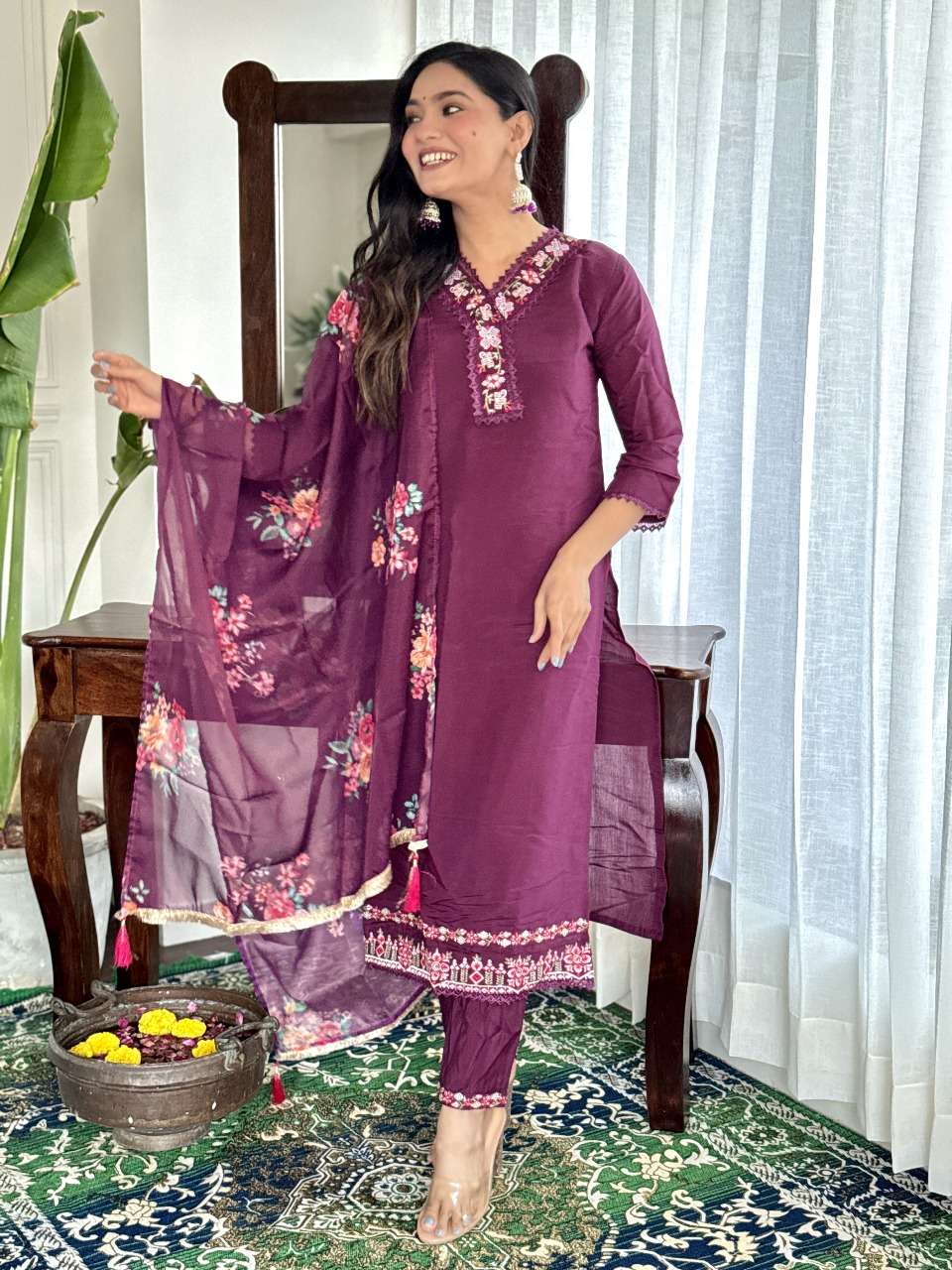 perry chanderi   kurti collection manufacturer surat 