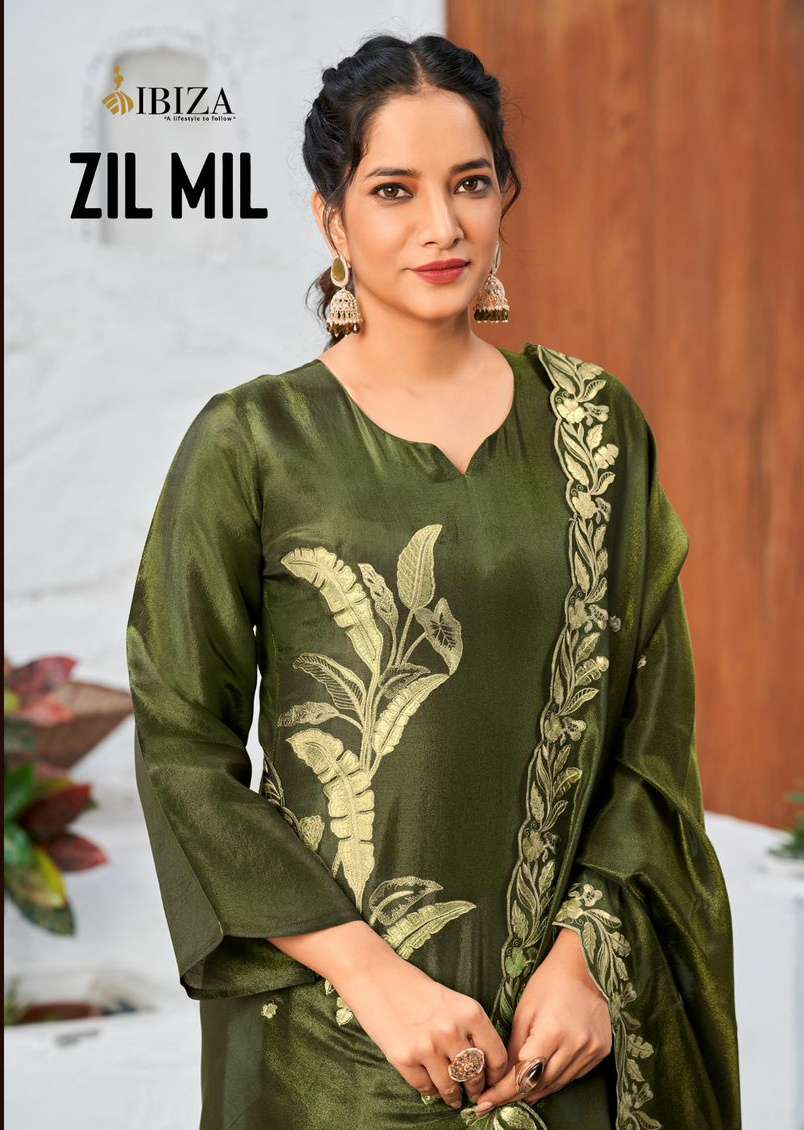 Zil mili by IBIZA lifestyle desiner suit collection manufacturer surat 