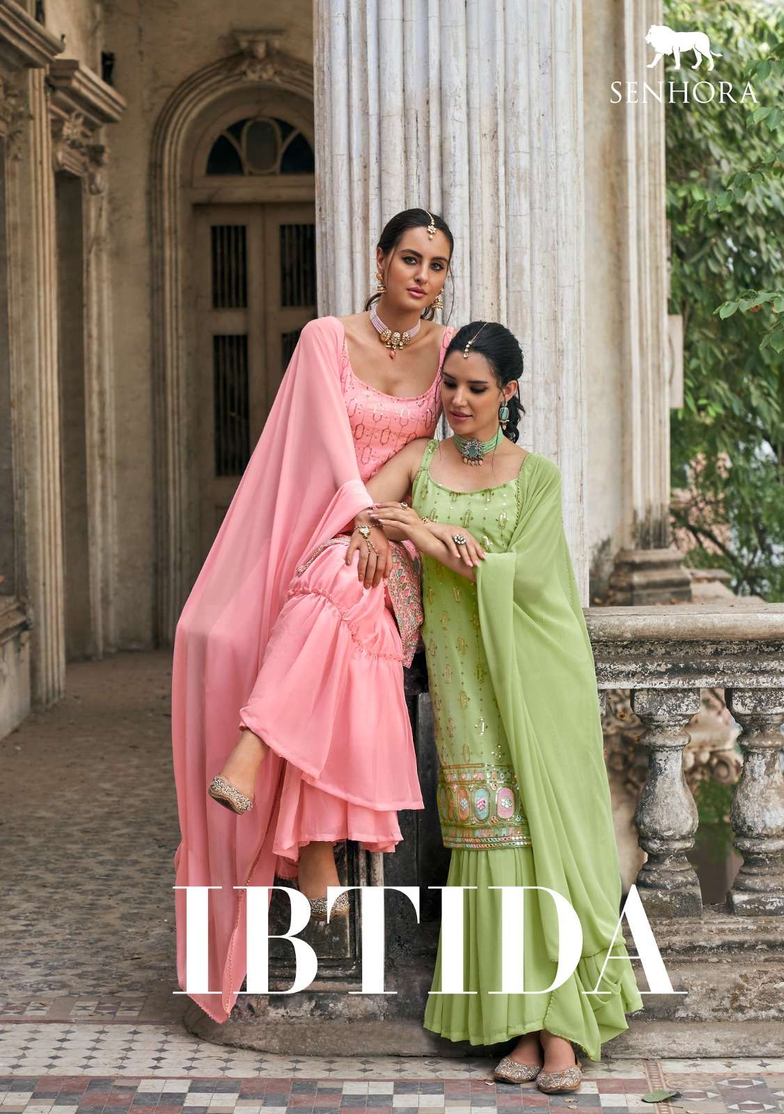 IBTIDA by SENHORA  Fashion Faux georgette suit collection manufacturer surat 