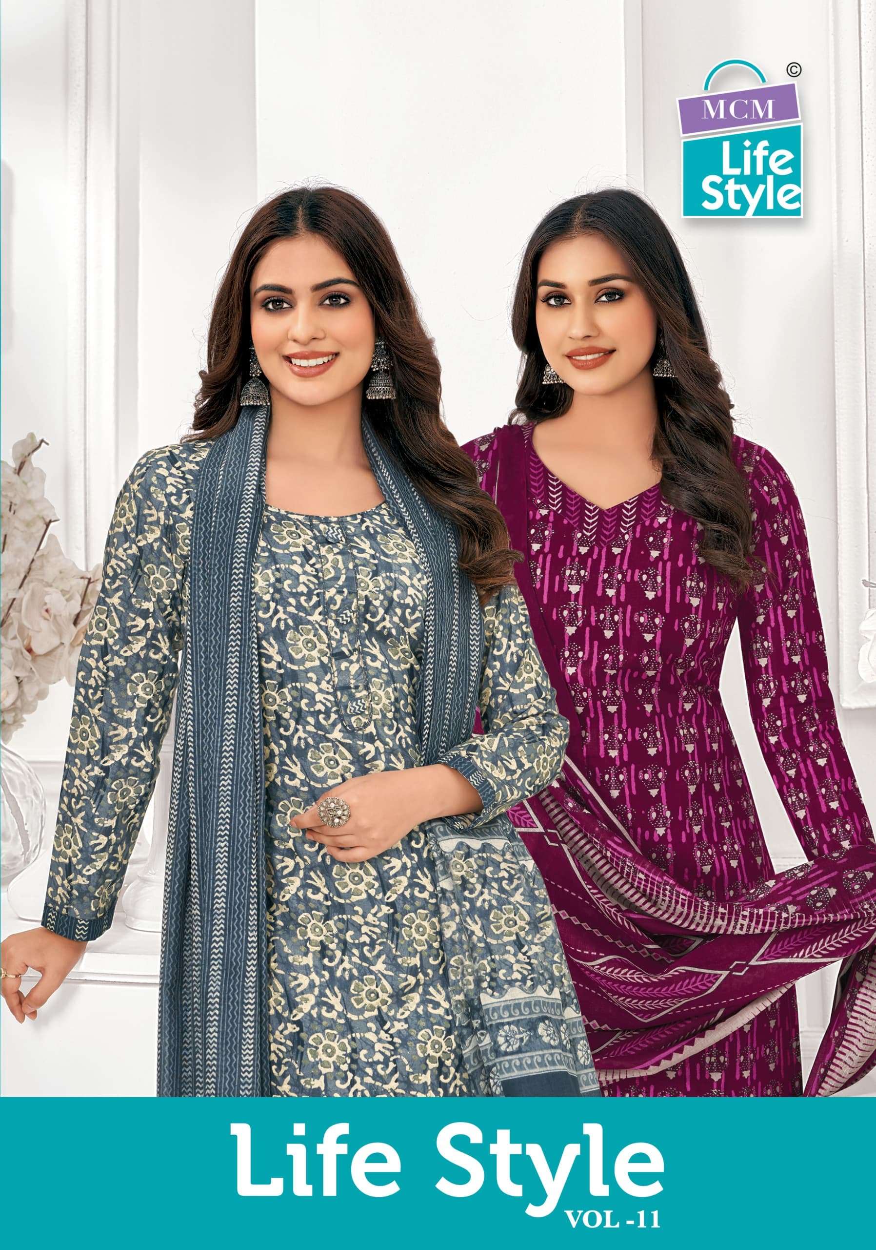  Life Style Vol 11 by  MCM kurti collection manufacturer surat