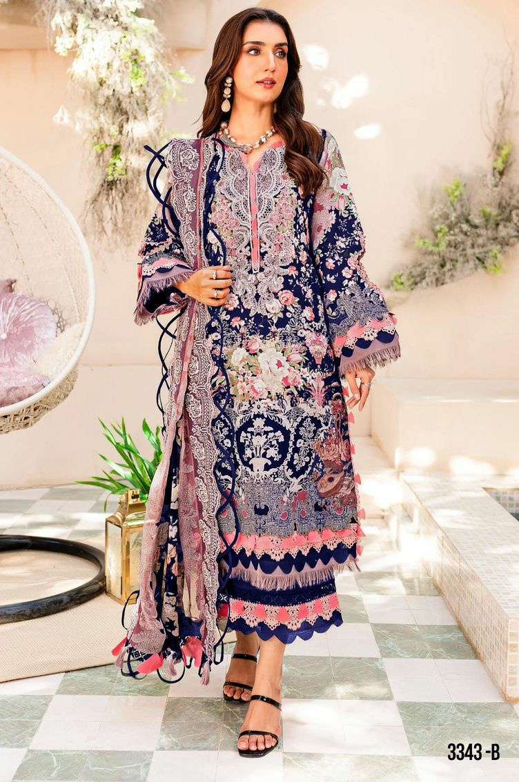 NIDDLE  WONDER Premium Design no 3343 ABCD by DEEPSY SUITS collection manufacturer surat 