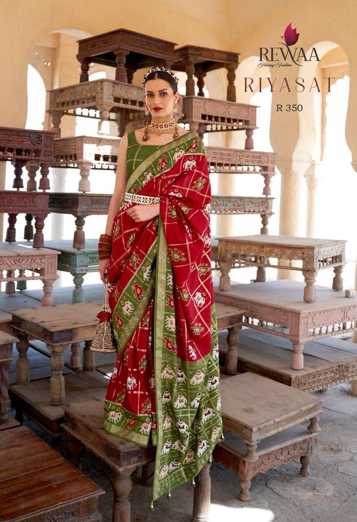 RIYASAT by REWAA  Pure Silk saree collection manufacturer surat 