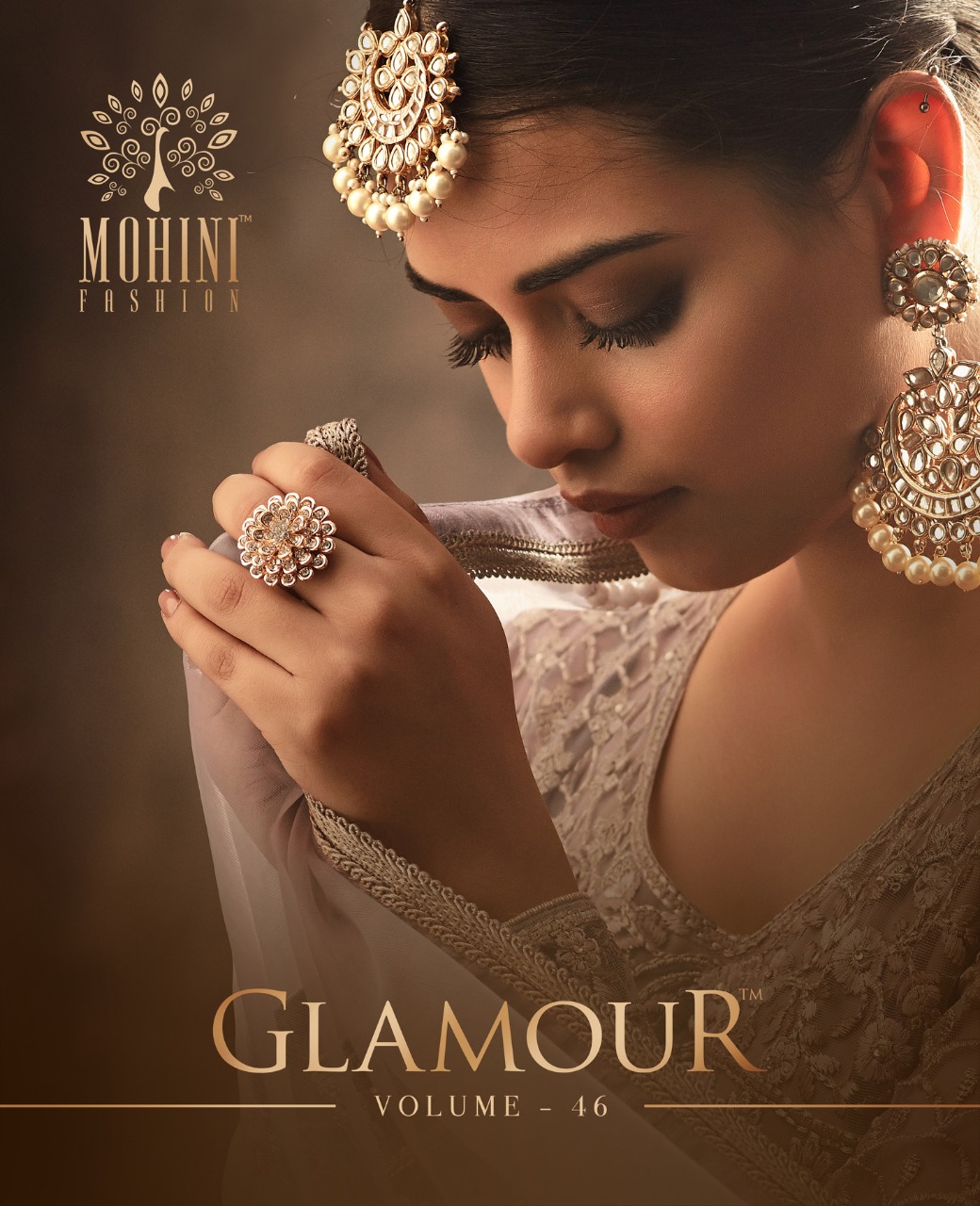 Mohini Fashion Glamour Vol 46 Premium Eid Collection 46001 Series Heavy Fancy Designer Party Wear Go...