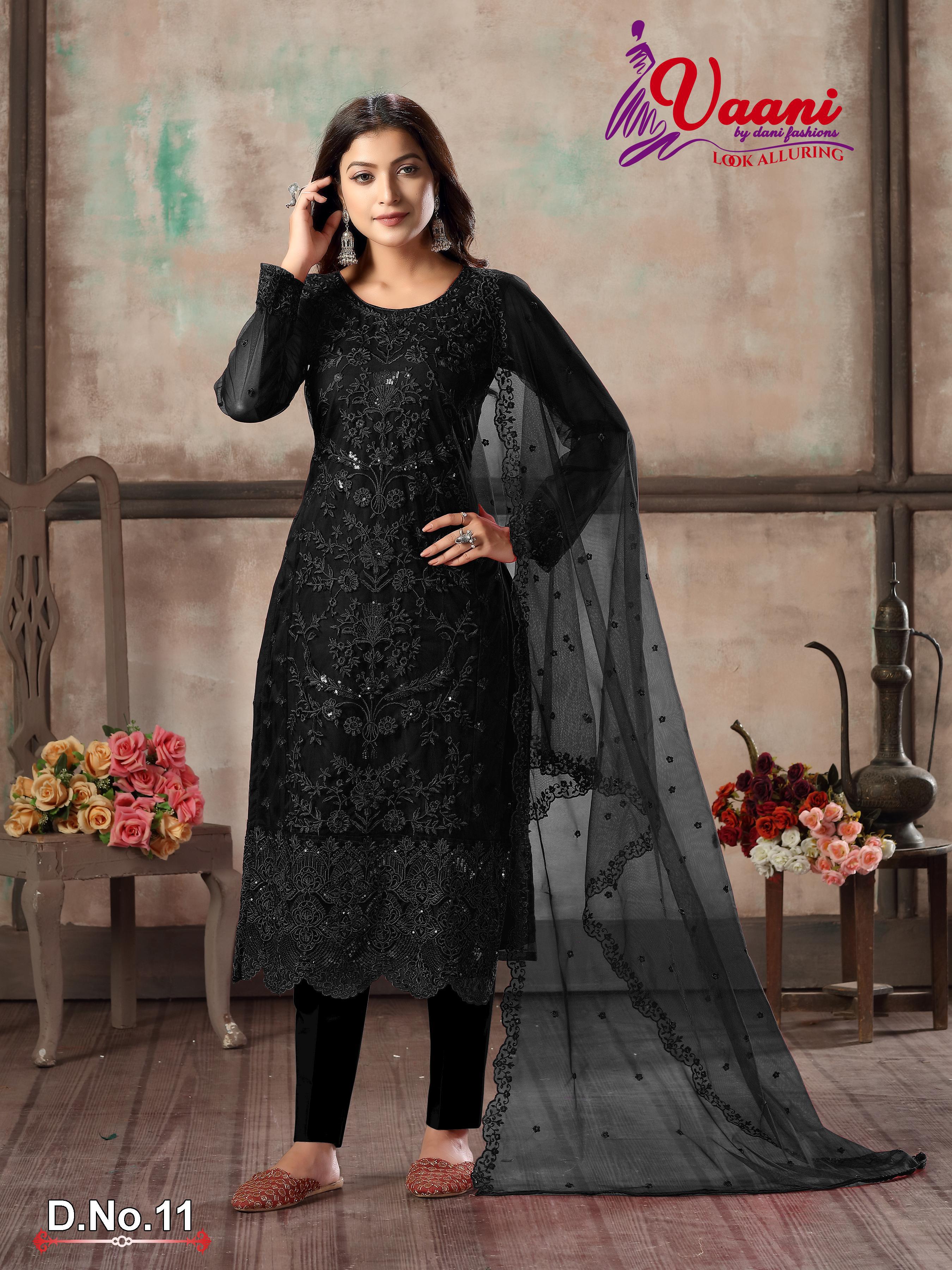 Vaani Vol 1 Dani Fashions Net Havy Sequence Work Designer Suits