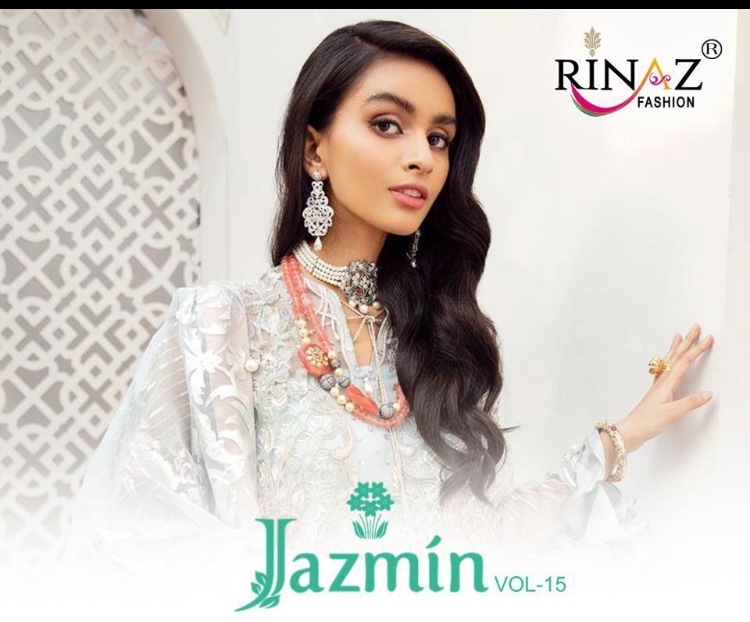 Jazmin Vol 15 By Rinaz Fashion Manufacturer Traders Surat Gujrat