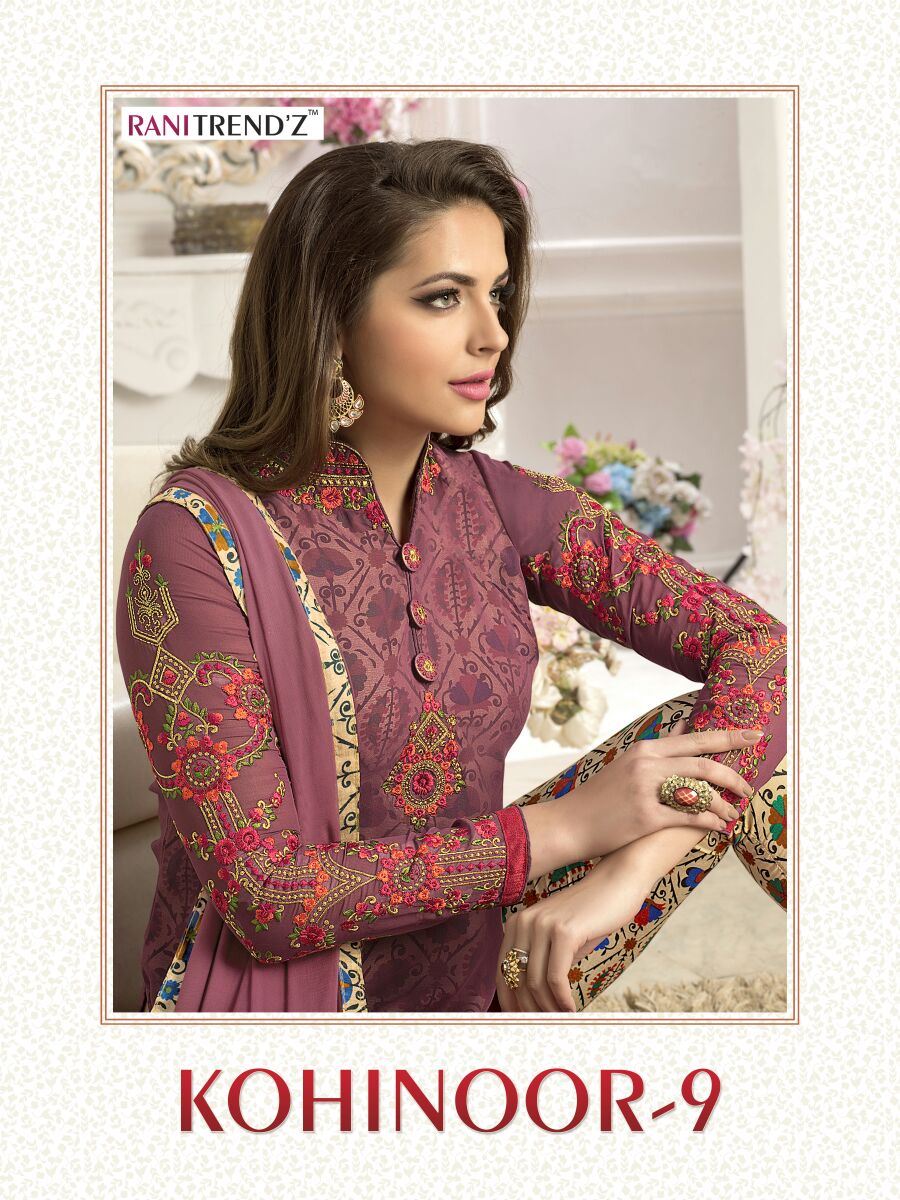 Rani Trendz Kohinoor Vol 9 690 Series Party Wear Suit