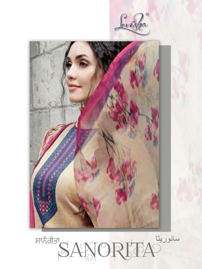 Sanorita By Levisha 513 Series Fancy Cotton Printed Salwar Kameez Catlog Wholesaler Surat