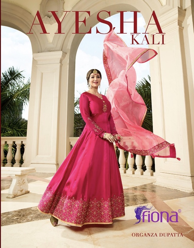 Ayesha Kali By Fiona 22171 Series Fancy Party Wear Gown Collection Wholesaler Surat