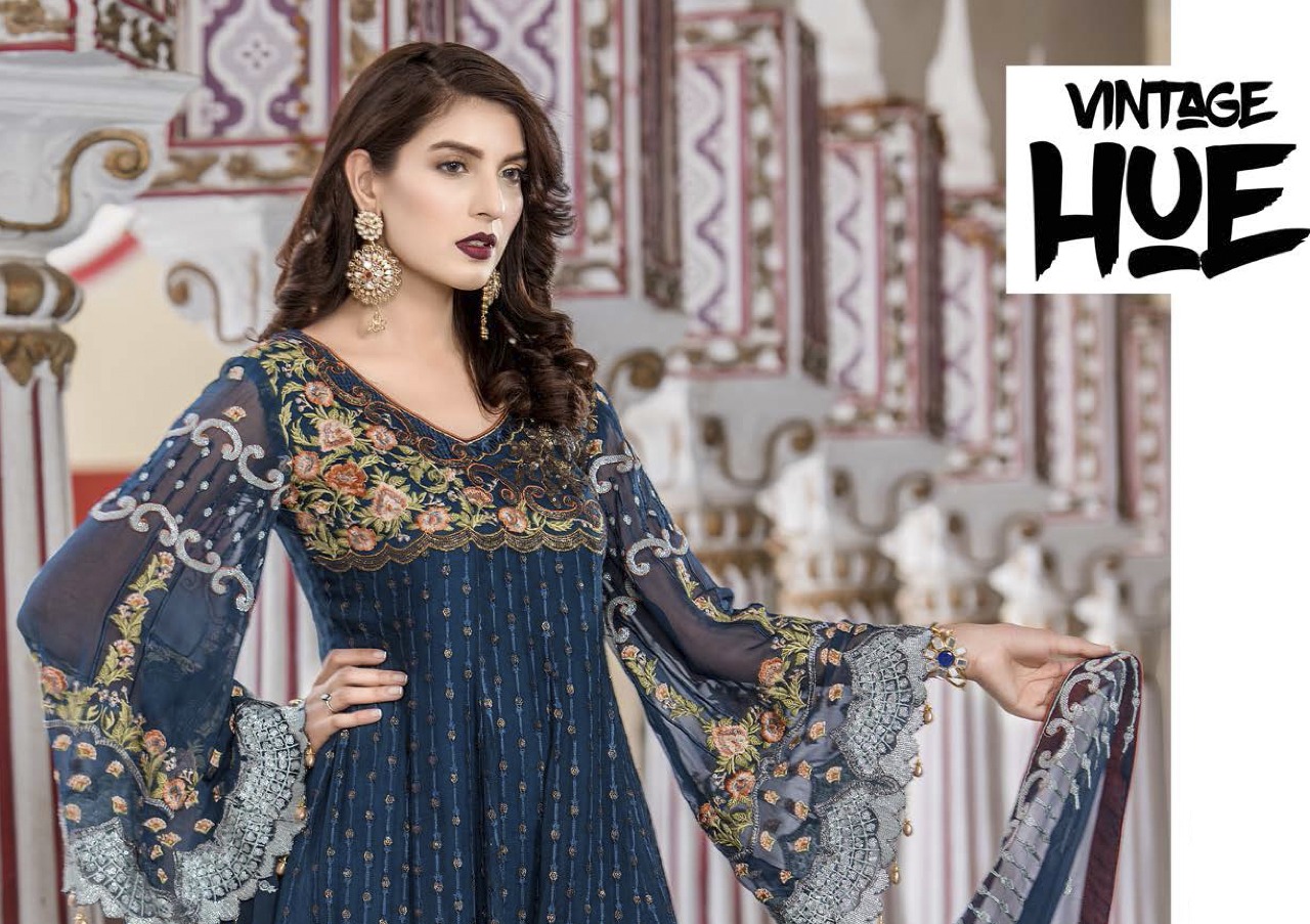 Maryams By Volono Trendz Series 1001 To 1005  Heavy Embroidered Pakistani Style Designer Party Wear ...