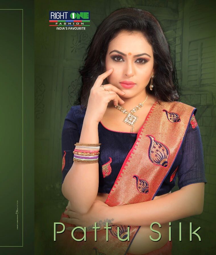 Pattu Silk By Right One Paper Silk Sarees Wholesale Supplier And Dealer Nitya Nx Surat