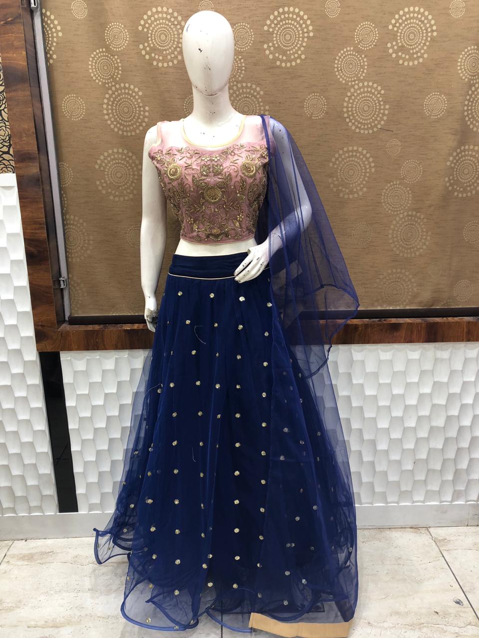 Designer Wear Nx 2 Designer Party Wear  Lehnga Wholesale Supplier And Dealer Gujarat