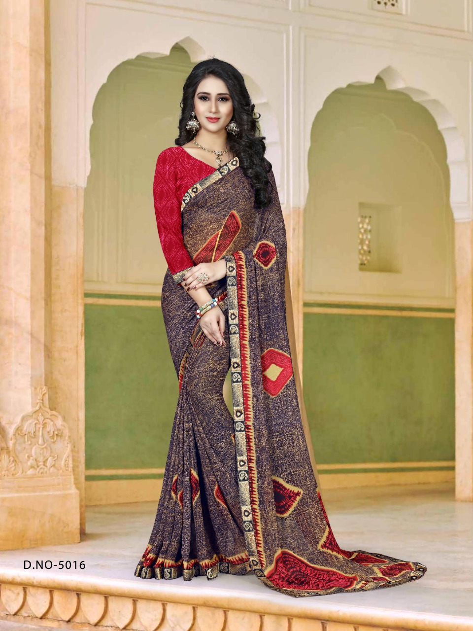 Mohini By Shree Ganesh Saree Weightless With Heavy Border Saree