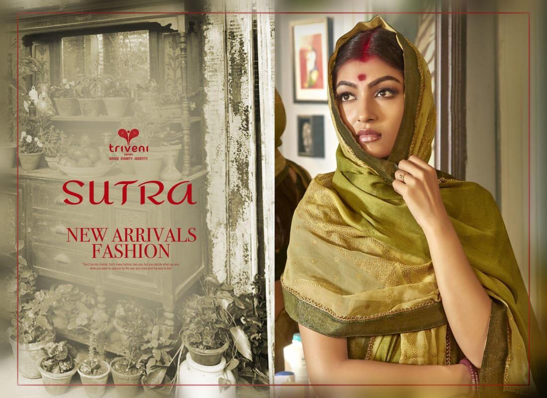 Sutra By Triveni Fancy Designer Sarees Wholesale Supplier And Dealer Surat