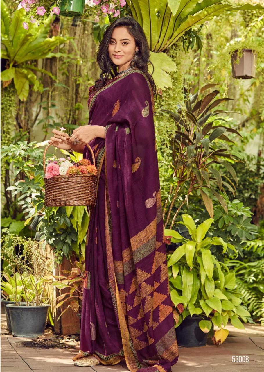 Nargish By Lt Fashion Pure Linen Sarees Wholesale Supplier And Dealer Surat