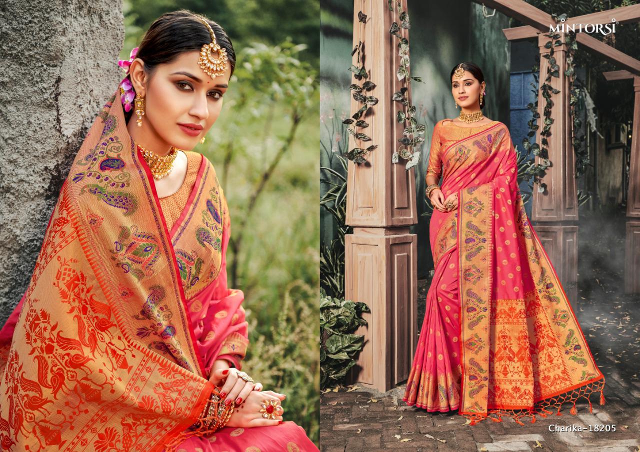 Charika By Mintorsi Silk Sarees Wholesale Supplier Gujarat