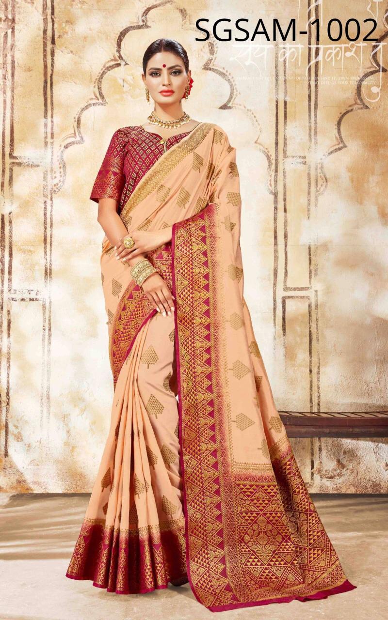 Samaira Silk By Sangam Silk Sarees Set And Single Wholesale Supplier And Dealer Gujarat