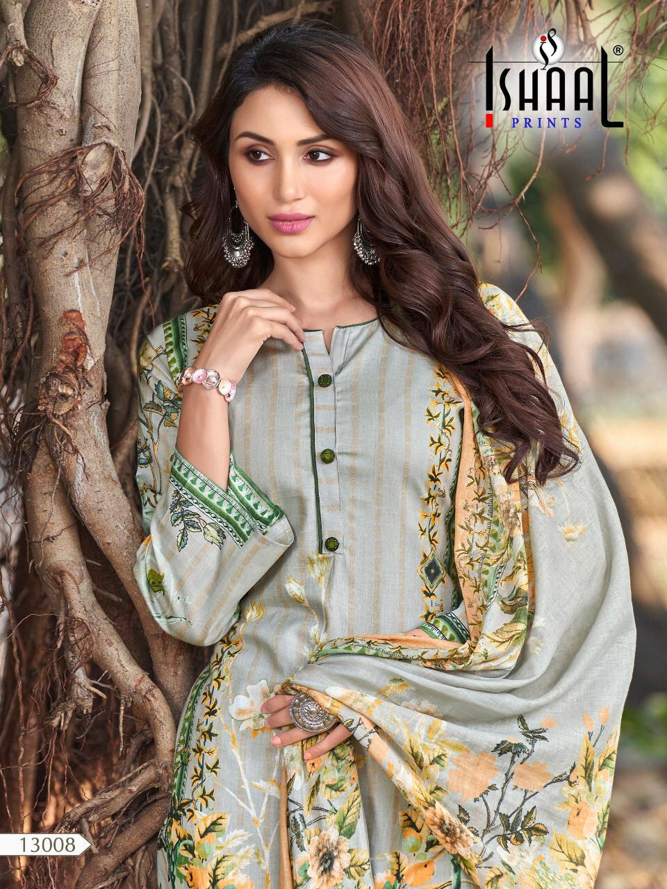 Gulmohar Vol 13 By Ishaal Prints Lawn Dress Materials Wholesale Supplier And Dealer Surat