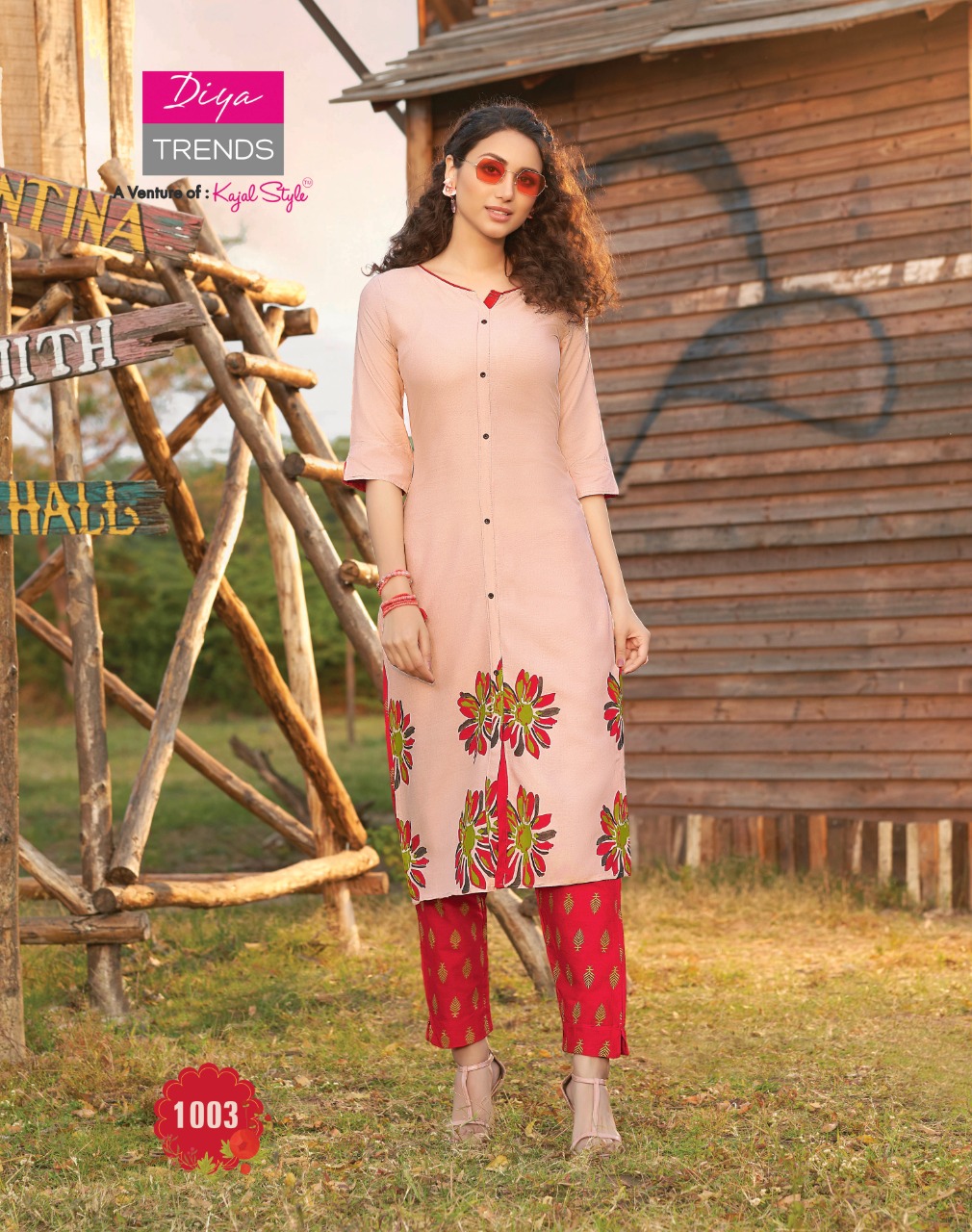 Fusion Vol 1 By Diya Trendz Kurtis With Palazzo Wholesale Supplier Gujarat