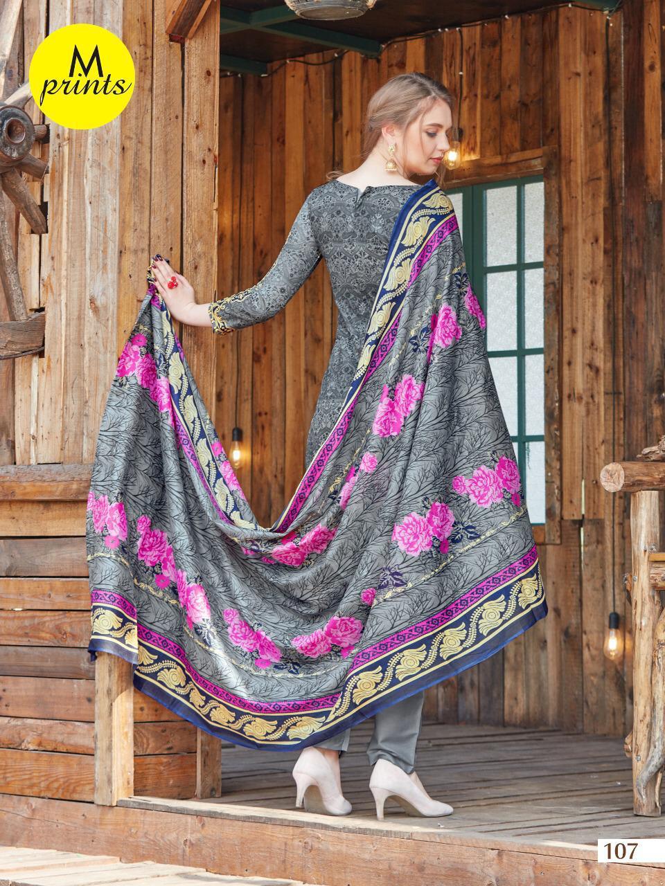 M Prints Cotton Dress Materials Wholesale Supplier And Dealer Gujarat