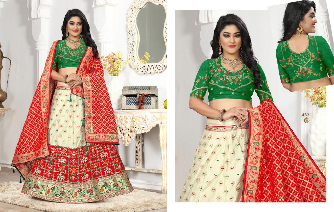 Odhani By Kessi Series 5831 To 4836 Designer Lehngas Wholesale Supplier And Dealer Gujarat