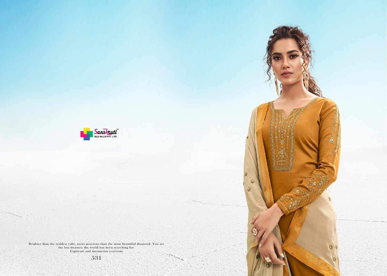 Kishna Vol 3 By Sanskruti Silk Mills Dress Materials Wholesale Supplier And Dealer Gujarat