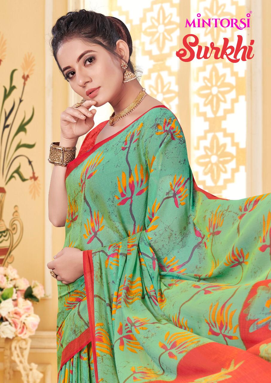 Surkhi By Mintorsi Sarees Set And Single Wholesale Supplier And Dealer Gujarat