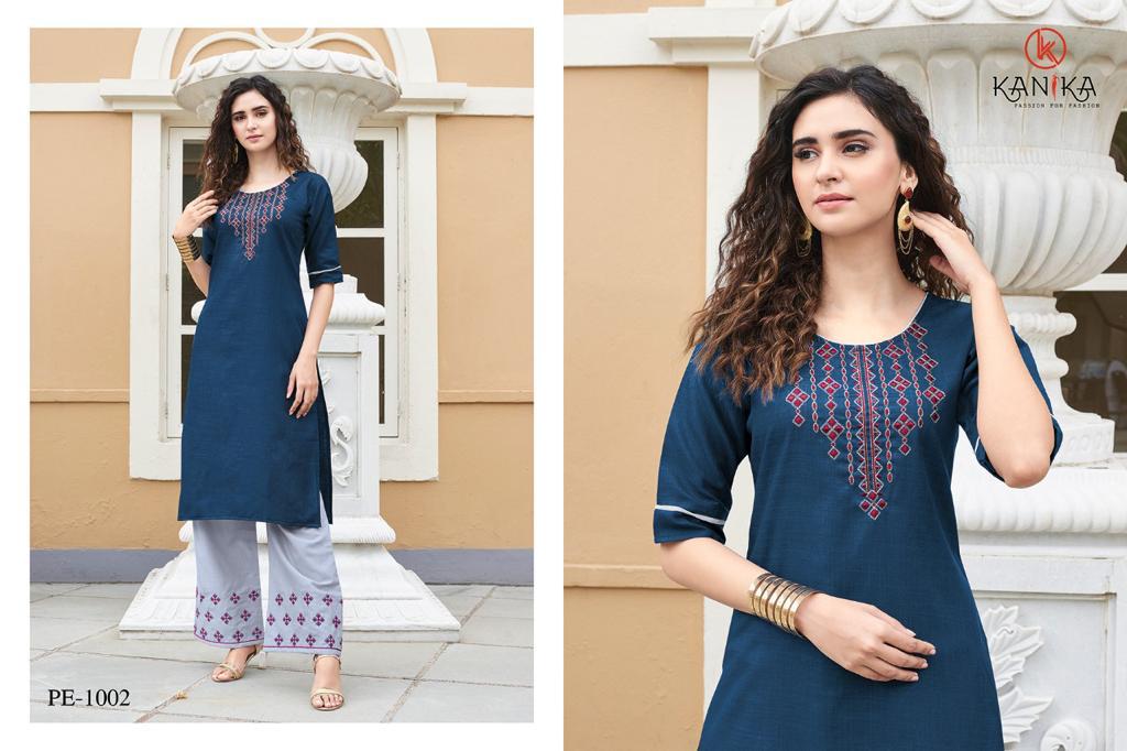 Plazzo Express By Kanika Series 1001 Kurtis With Bottom  Wholesale Supplier And Dealer Surat