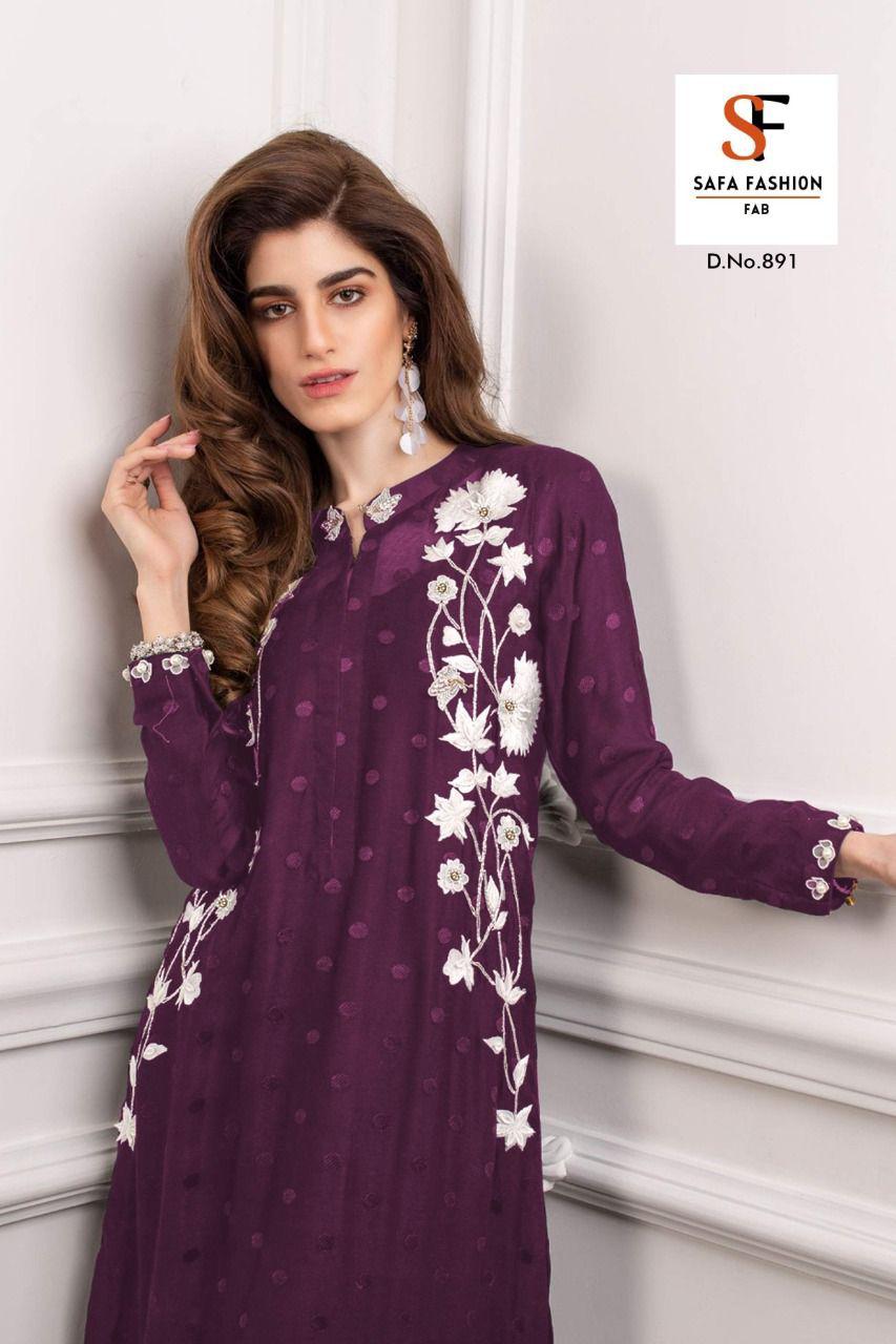 Sf 891 By Safa Fashion Kurtis With Bottom  Wholesale Supplier And Dealer Surat