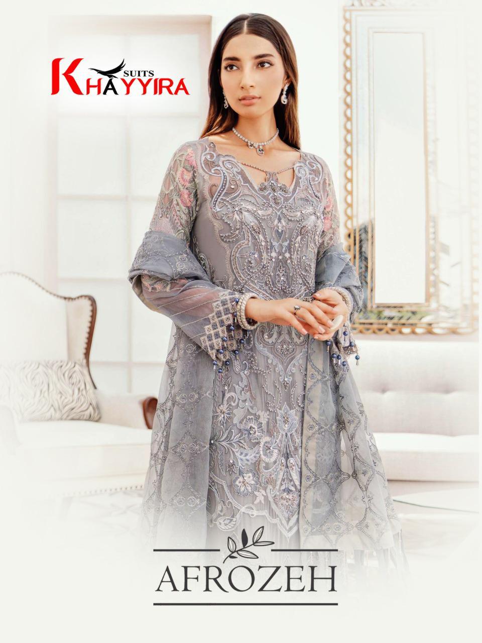 Afrozeh By Khayyira Suits Single Available Manufacturer And Dealer From All Over India