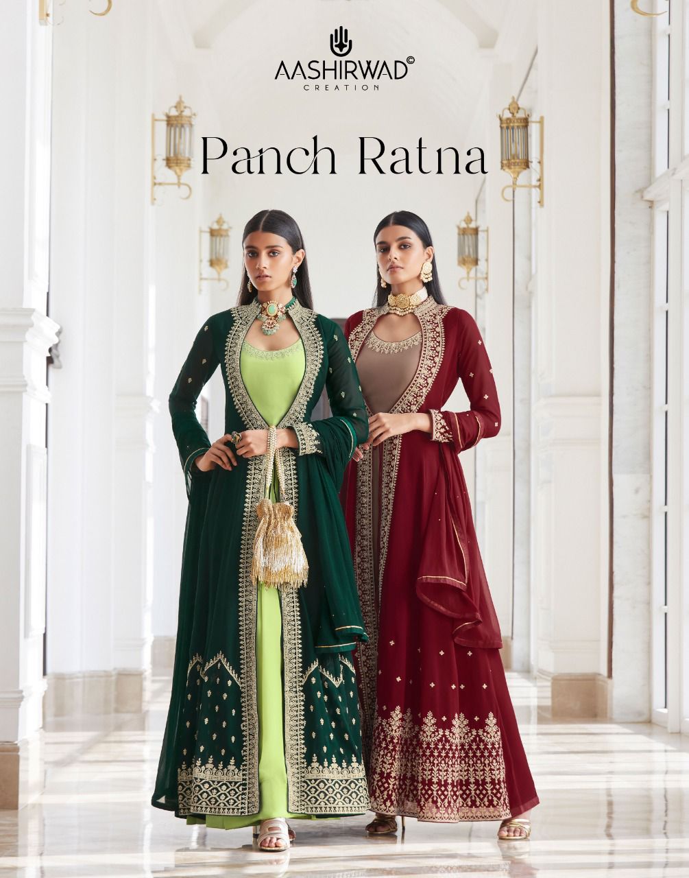 Panch Ratna By Aashirwad Creation Single And Set Stockiest And Supplier From Surat