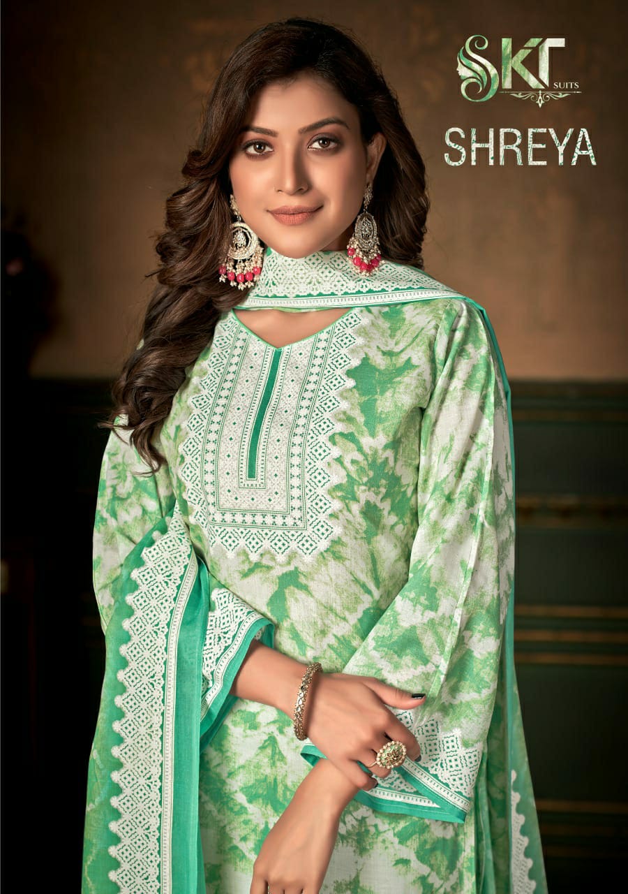 Shreya By Skt Product Cotton Suit Wholesale Supplier Traders In Surat