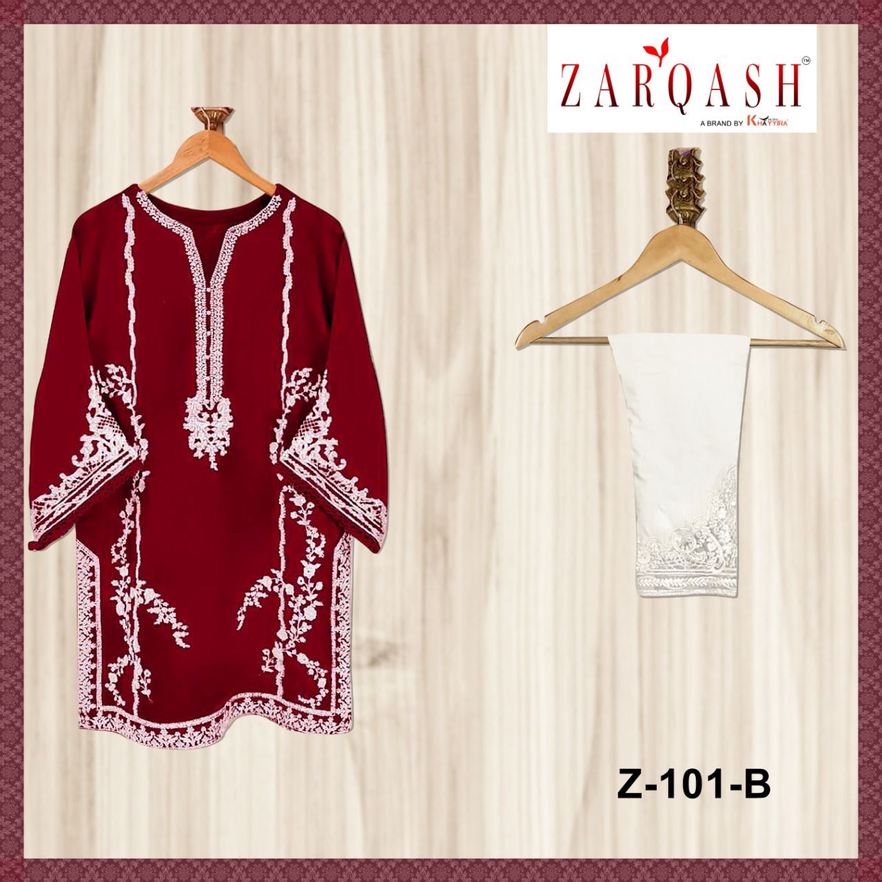 Z 101 By Zarqash Readymade Collection Wholesaler Supplier From Surat