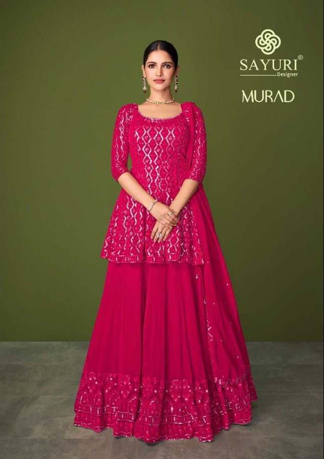 Murad By Sayuri Designer Georgette Suit