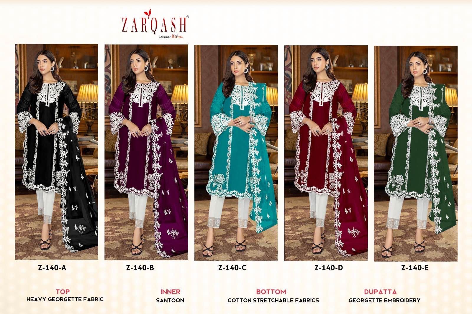 Z 140 By Zarqash Readymade Collection