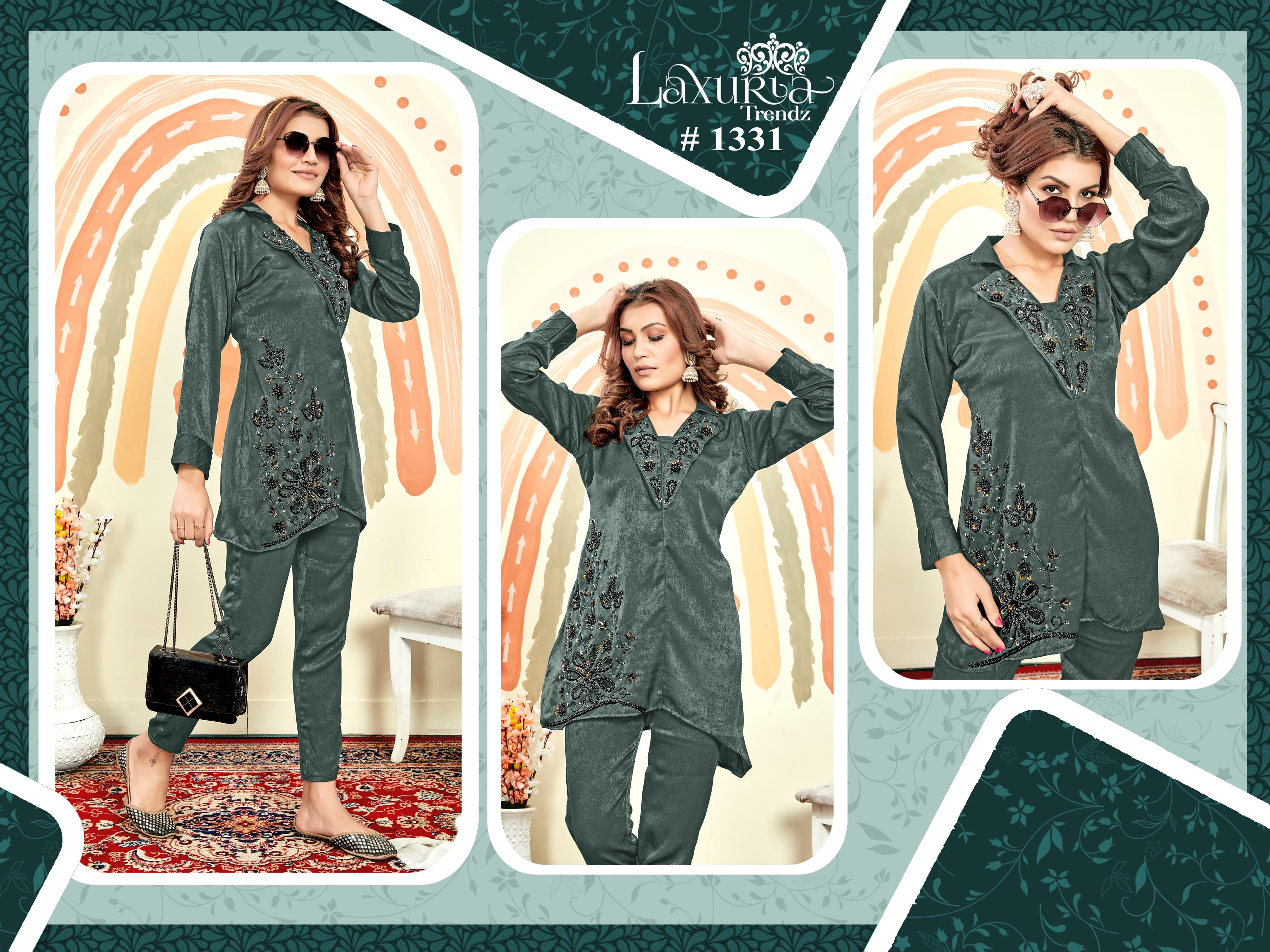 Laxuria Trendz D No 1331  Pure Velvet Classy Collection