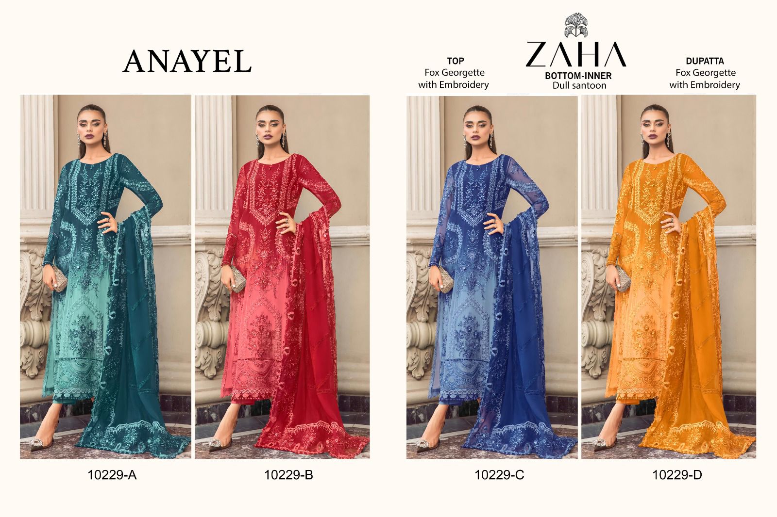 Anayel Vol 1 By Zaha Pakistani Concept